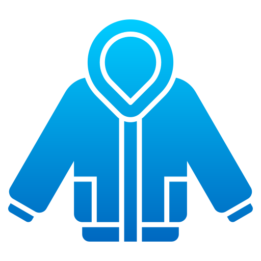 chaqueta de invierno icono gratis