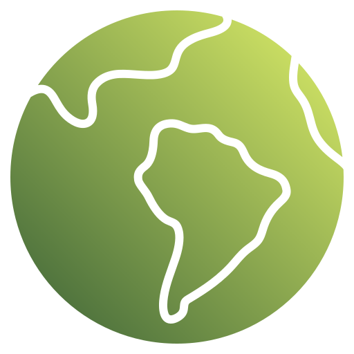 Earth Generic gradient fill icon