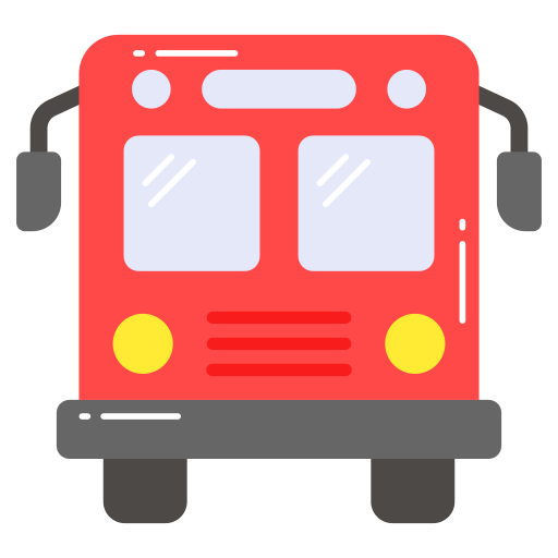 Bus Generic color fill icon