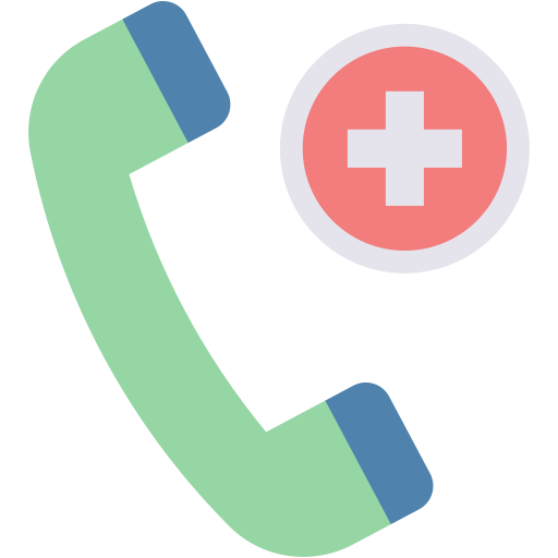 Emergency Call Generic color fill icon