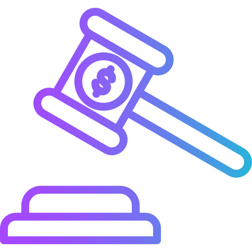 subasta icono gratis