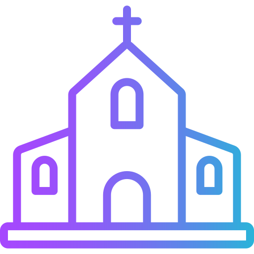 Church Generic gradient outline icon