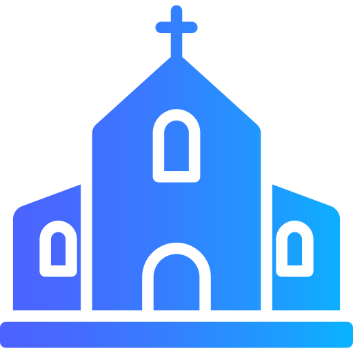 Church Generic gradient fill icon