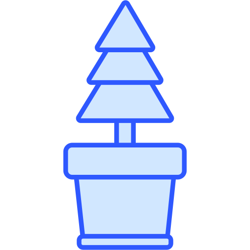 Árbol de navidad icono gratis