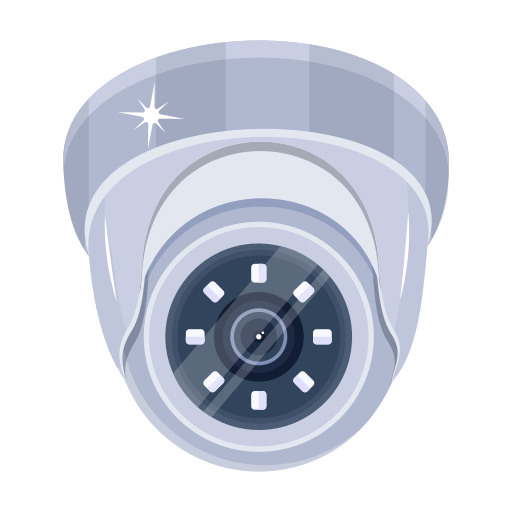 Cctv camera Generic color fill icon