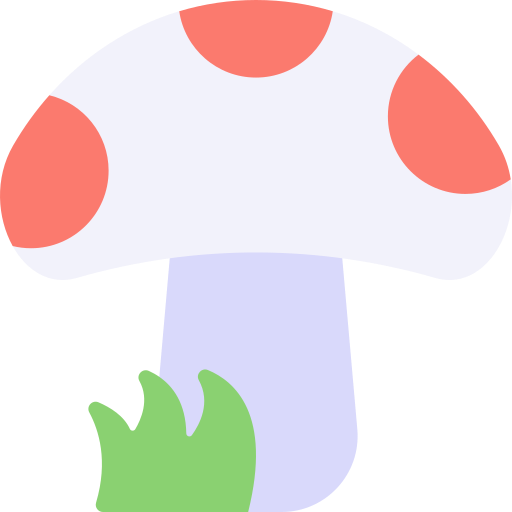 Mushroom Generic color fill icon