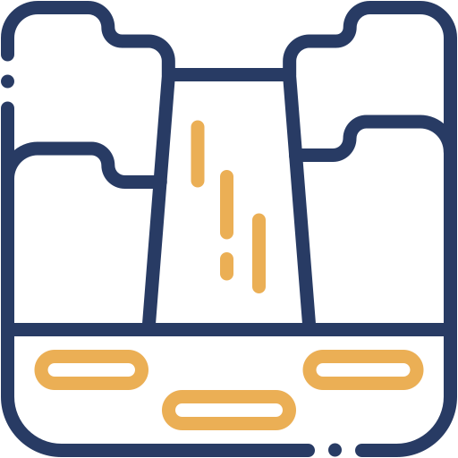 cascada icono gratis