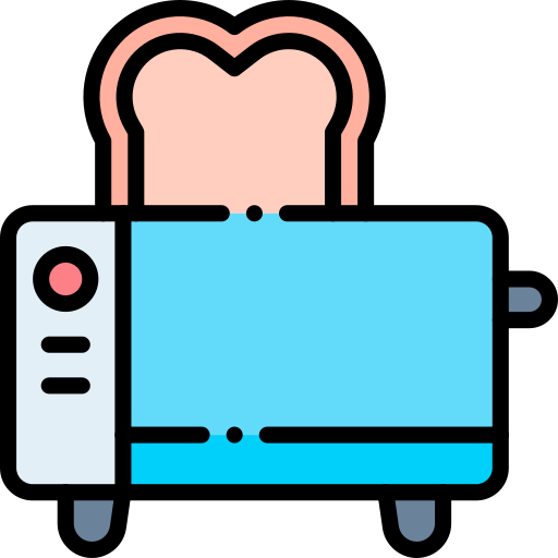 tostadora icono gratis