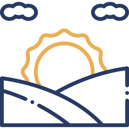 Восход солнца бесплатно иконка