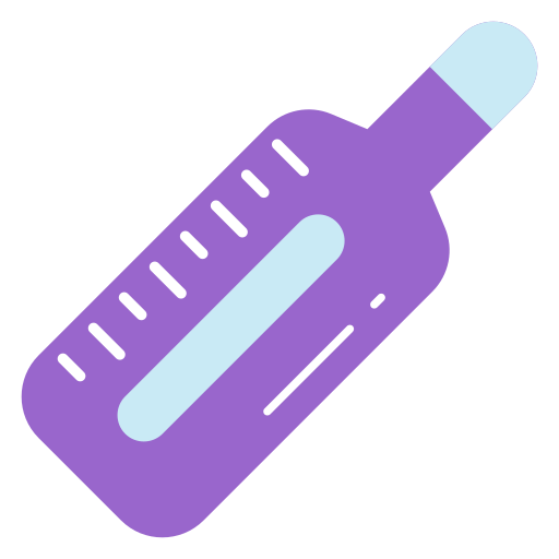 Thermometer Generic color fill icon