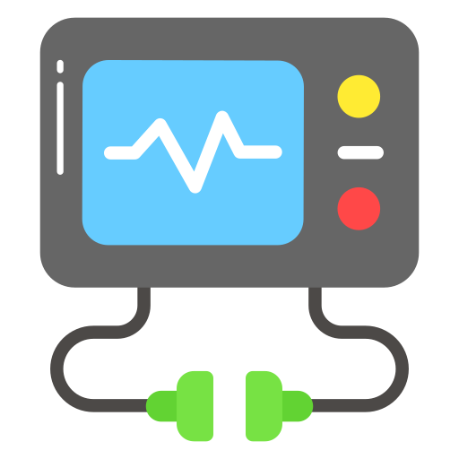 monitor de ekg icono gratis