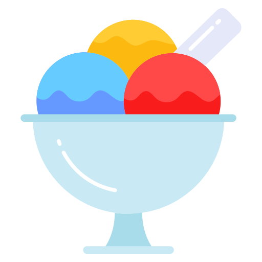 Ice cream cup Generic color fill icon