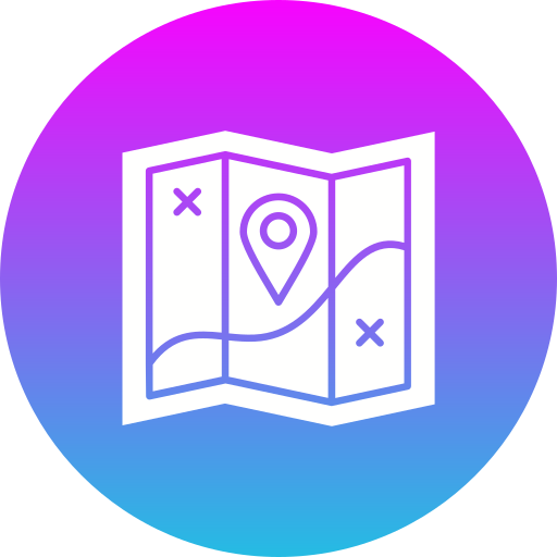 mapa icono gratis