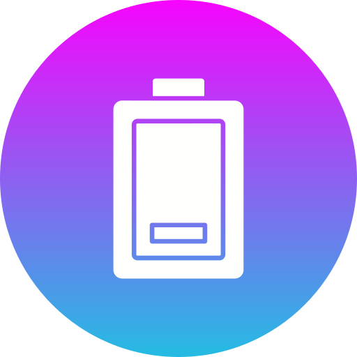 Low battery Generic gradient fill icon