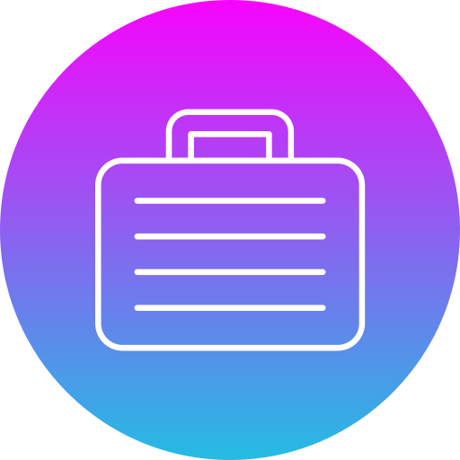 maletín icono gratis