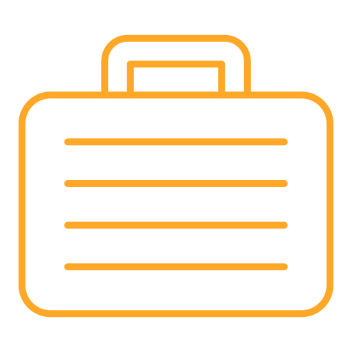 maletín icono gratis