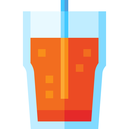 Soda Basic Straight Flat icon