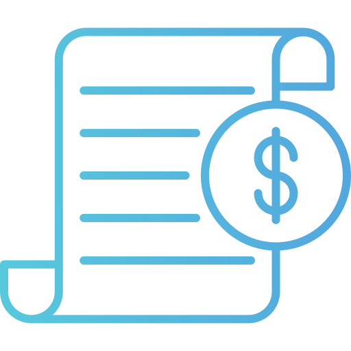 Taxes Generic gradient outline icon