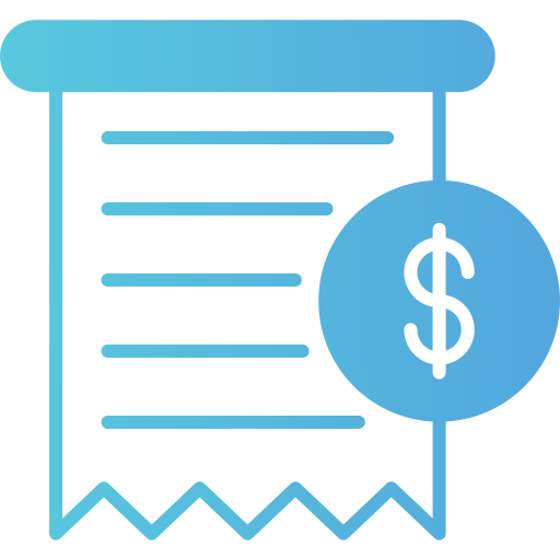 Taxes Generic gradient fill icon