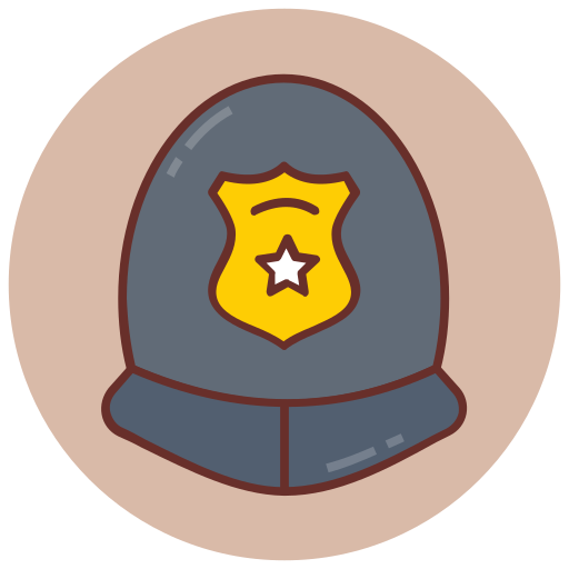 capacete policial grátis ícone capacete policial grátis ícone