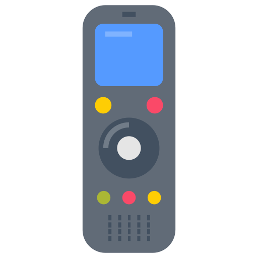 Dispositivo de grabación icono gratis