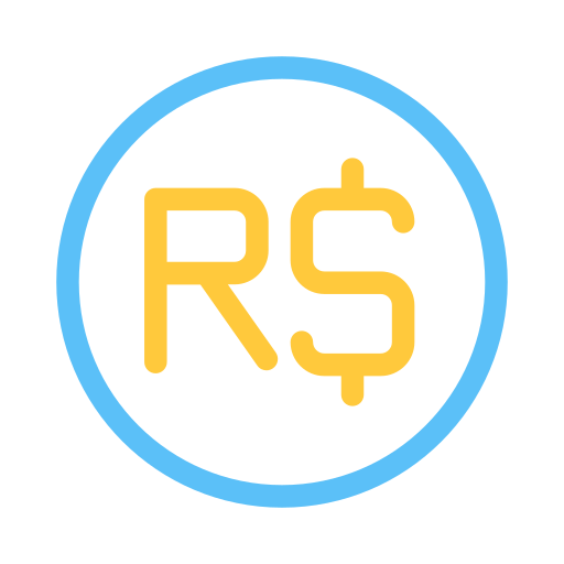 Brazilian Real Generic color outline icon