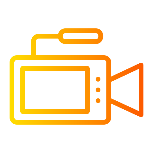 camara de video icono gratis