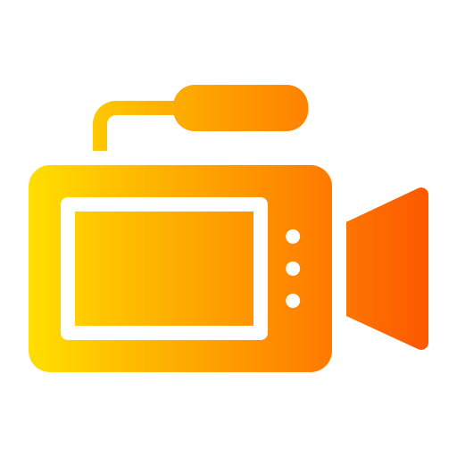 camara de video icono gratis