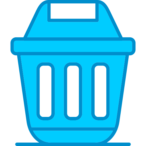 contenedor de basura icono gratis