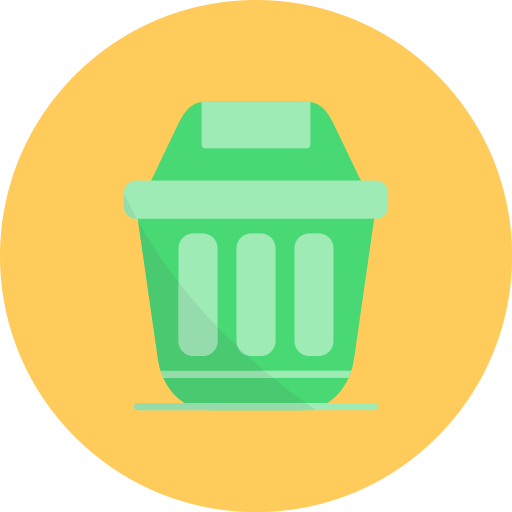 contenedor de basura icono gratis