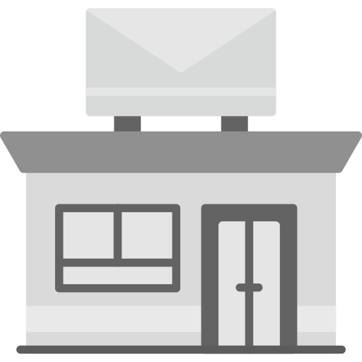 oficina postal icono gratis