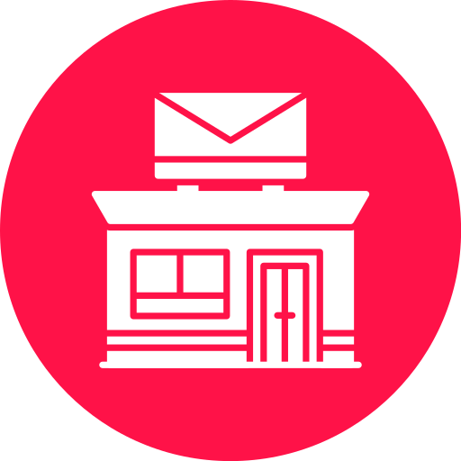 bureau de poste Icône gratuit bureau de poste Icône gratuit