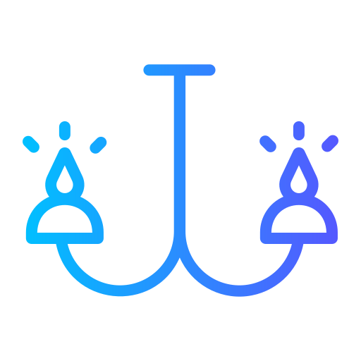 Chandelier free icon