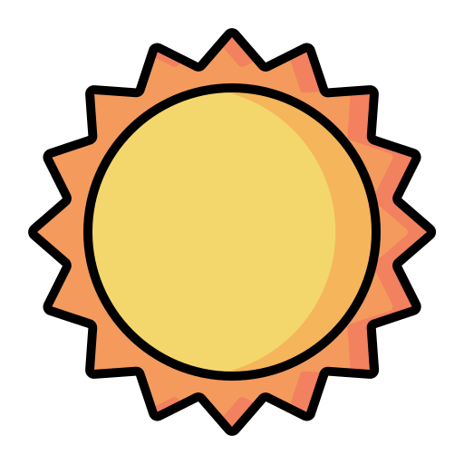 sol grátis ícone