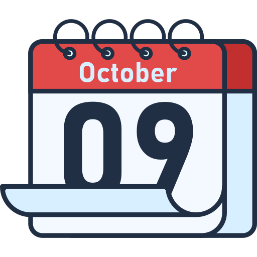 octubre icono gratis