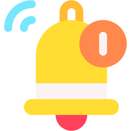 Notification bell Generic color fill icon