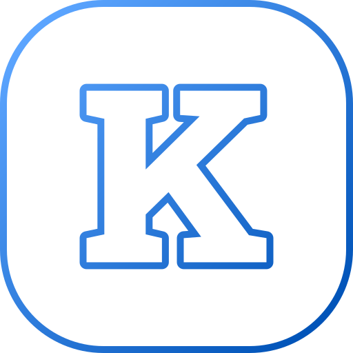 buchstabe k kostenlos Icon