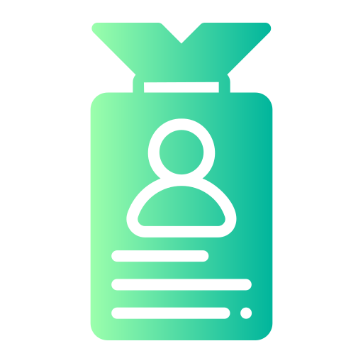 carte d'identité Icône gratuit