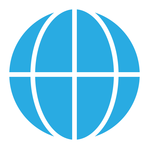 Worldwide Generic color fill icon