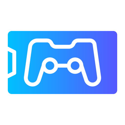 Mobile game Generic gradient fill icon