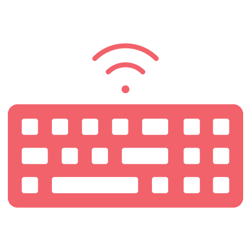 teclado inalambrico icono gratis