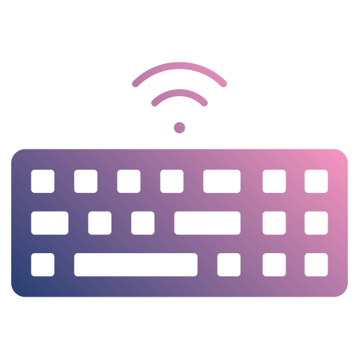 teclado inalambrico icono gratis