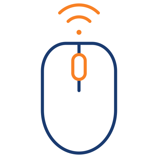 ratón inalambrico icono gratis