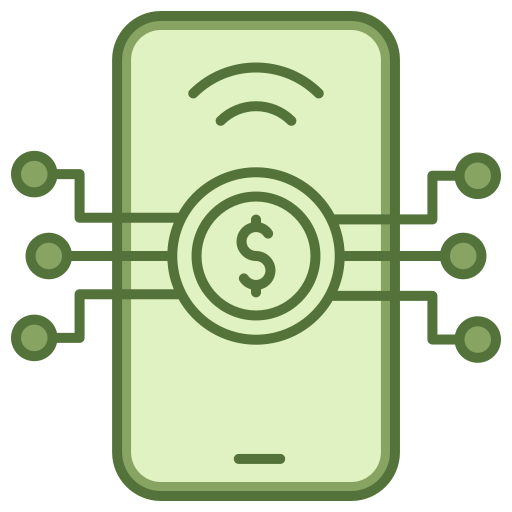 argent numérique Icône gratuit argent numérique Icône gratuit