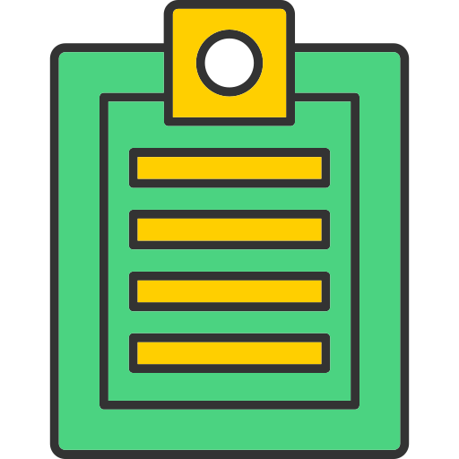 Note pad - free icon