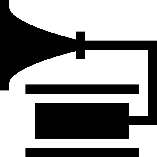 Gramophone free icon Gramophone free icon