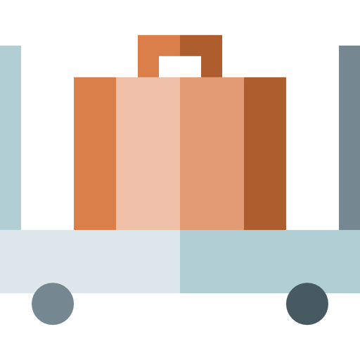 Luggage free icon Luggage free icon