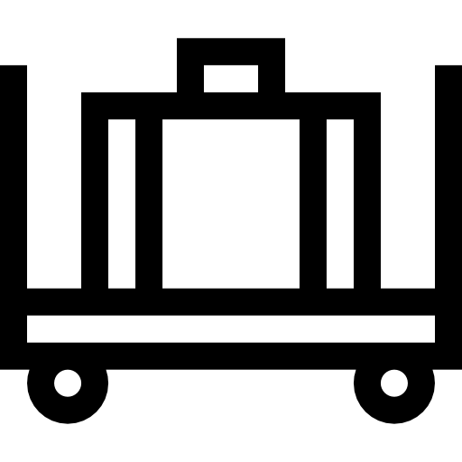 Luggage free icon