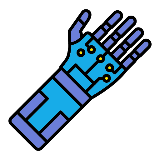 Bionic Arm Free Electronics Icons