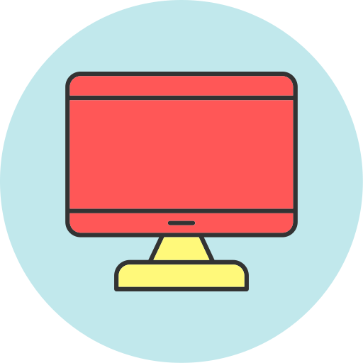 Monitor Generic color lineal-color icon